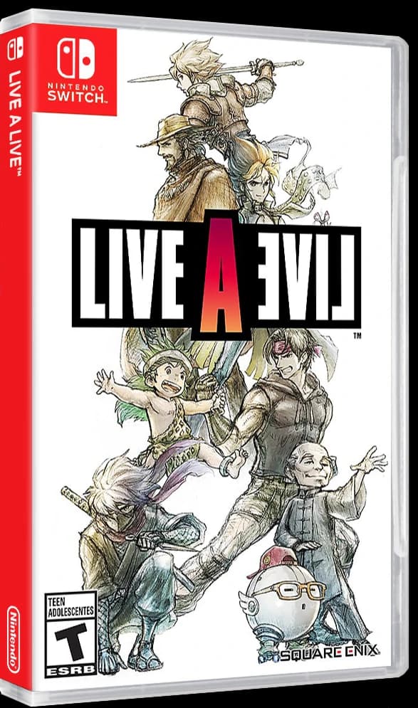 Live A Live 3D box (NA)