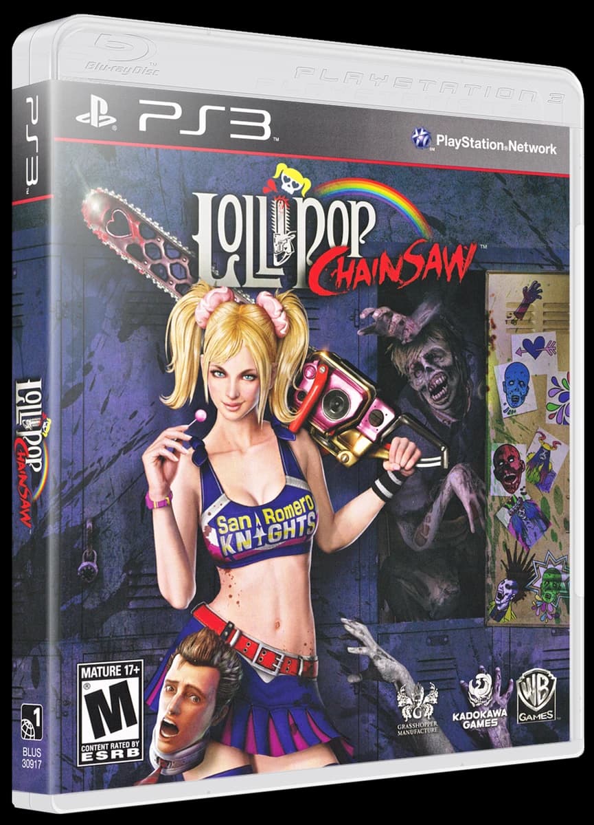 Lollipop Chainsaw 3D box (NA)