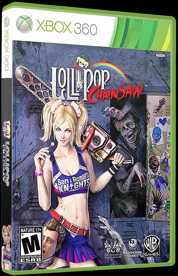 Lollipop Chainsaw box art