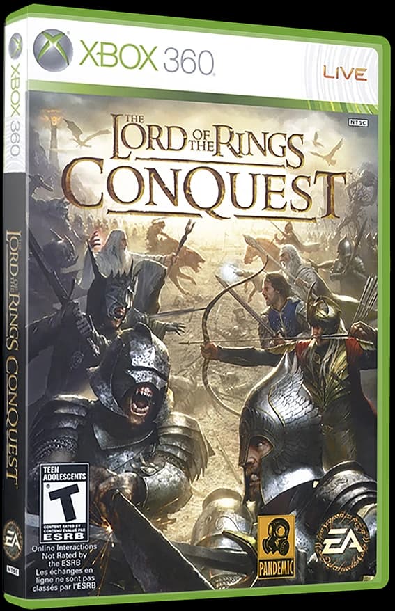 Lord of the Rings Conquest box art