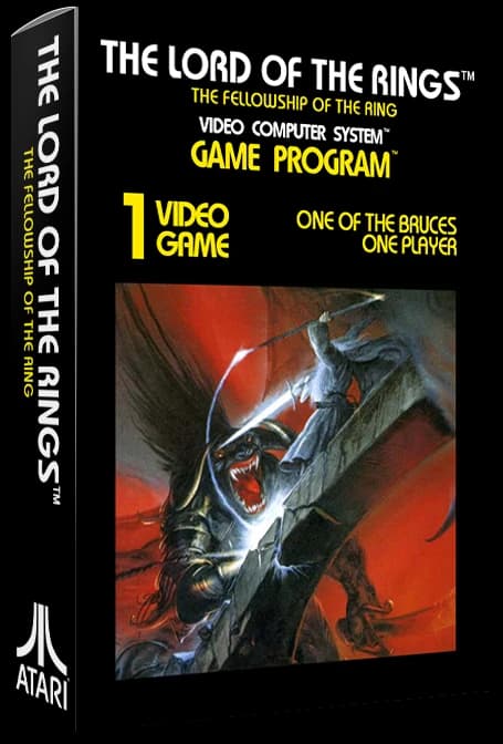 Lord of the Rings Fellowship of the Ring box art