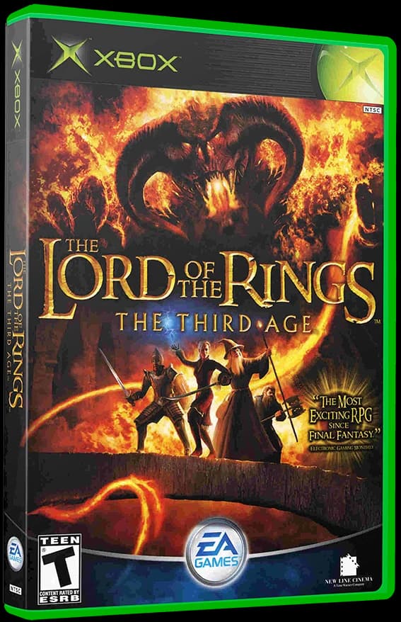 Lord of the Rings: The Third Age box art