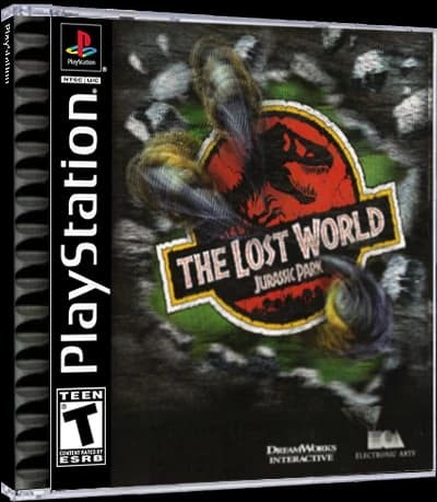 Lost World Jurassic Park box art