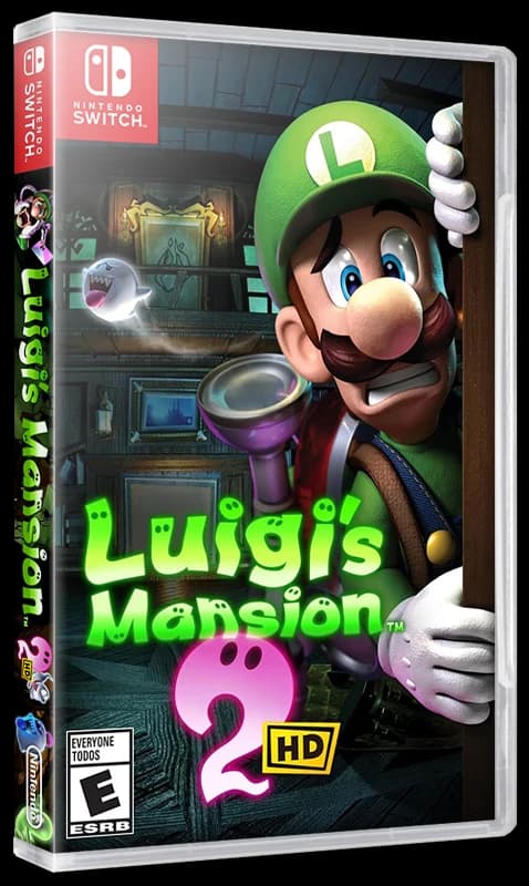 Luigi's Mansion 2 HD box art