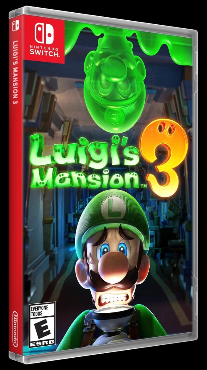 Luigi's Mansion 3 box art