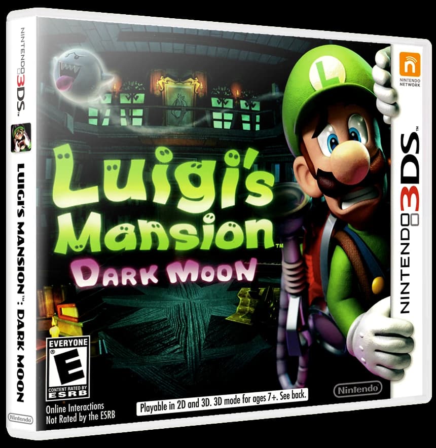 Luigi's Mansion: Dark Moon box art