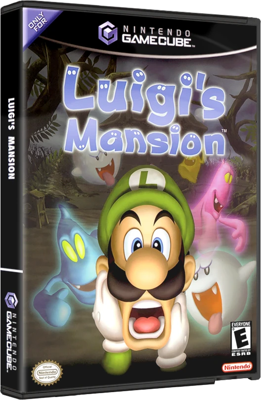Luigi's Mansion box art