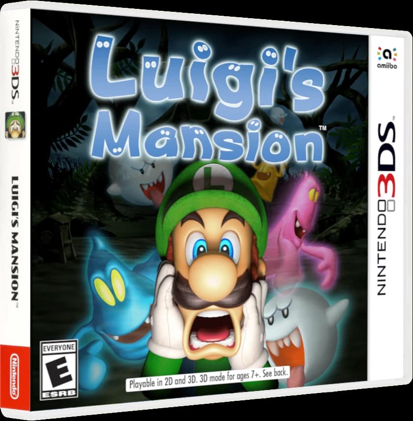 Luigi's Mansion box art