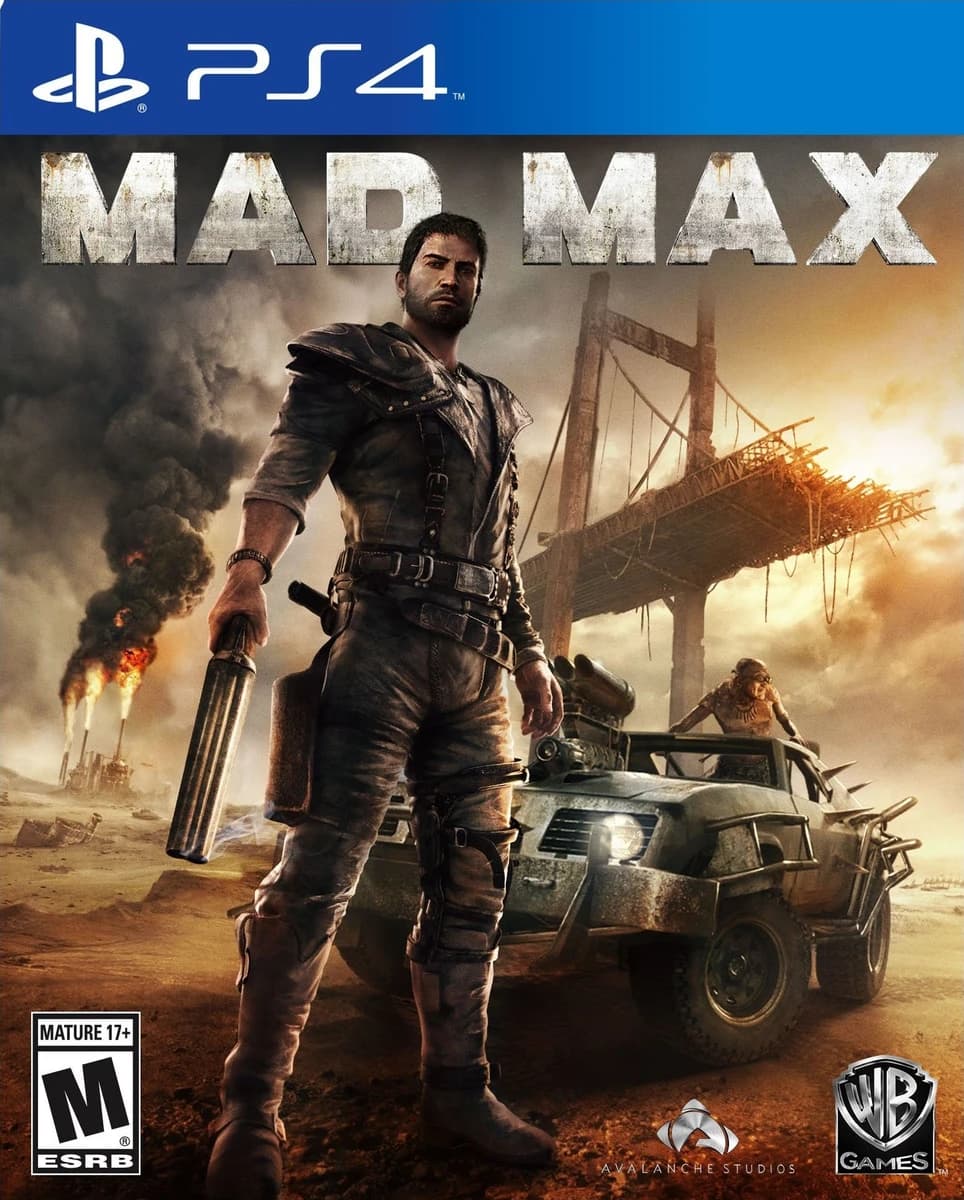 Mad Max box front (NA)