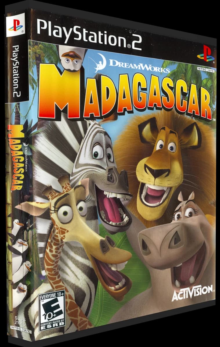 Madagascar 3D box (NA)