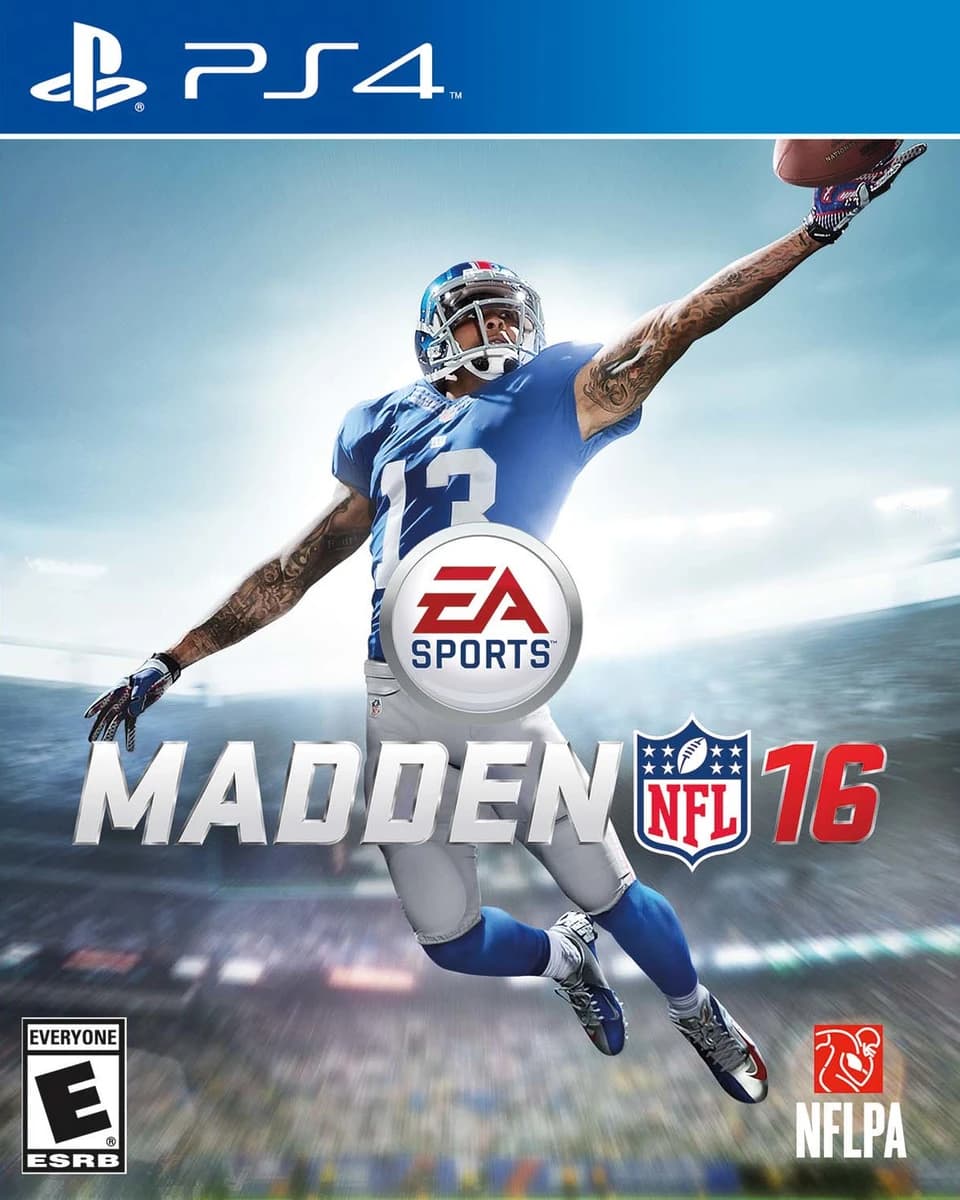 Madden NFL 16 box art