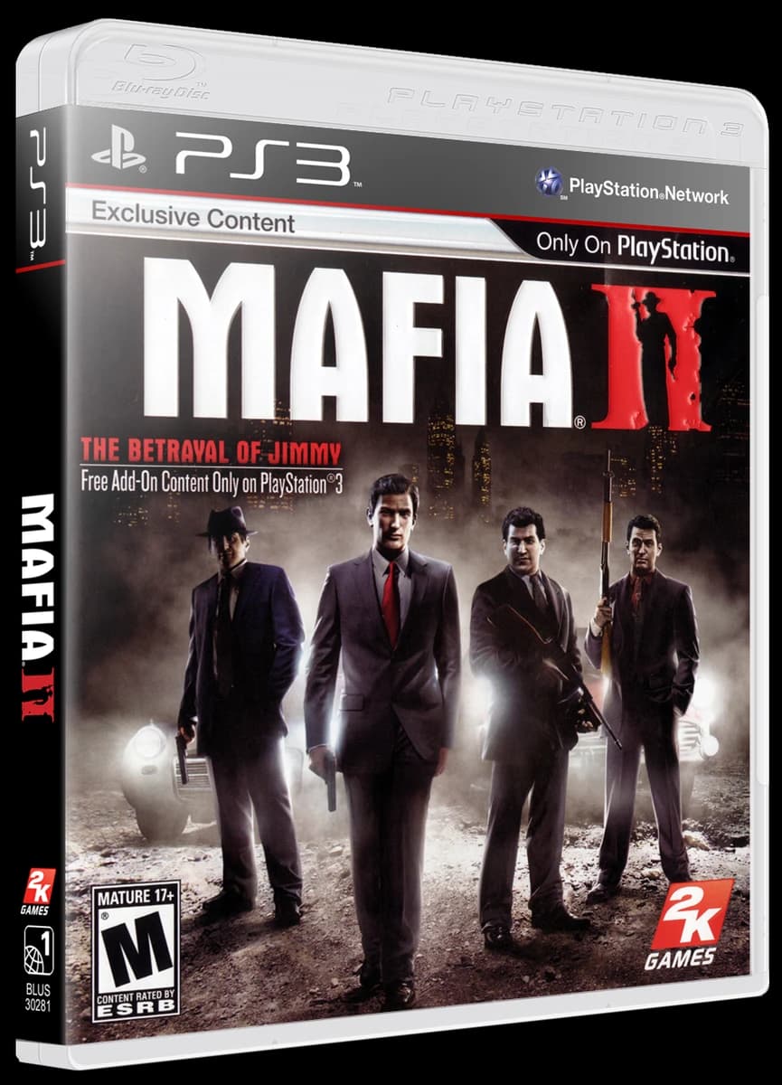 Mafia II 3D box (NA)
