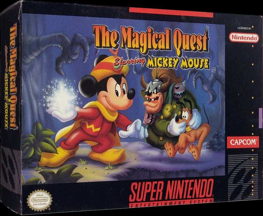 Magical Quest starring Mickey Mouse box art