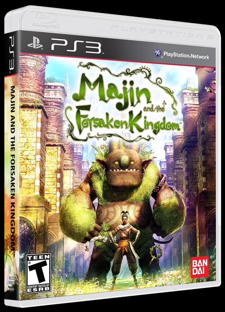 Majin and the Forsaken Kingdom box art