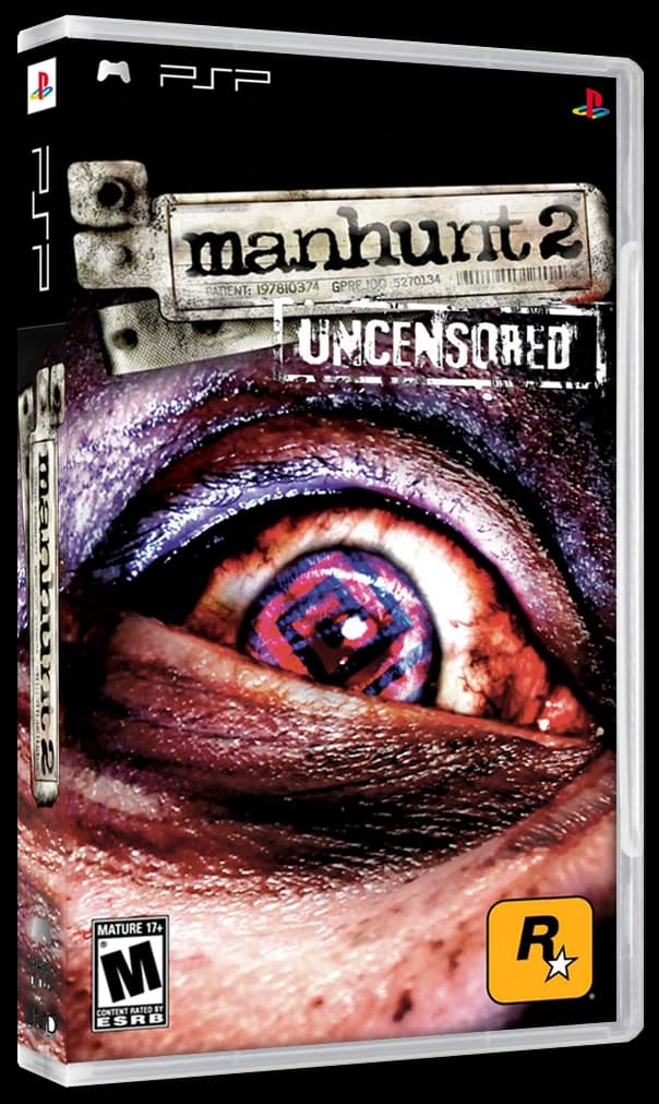 Manhunt 2 3D box (NA)
