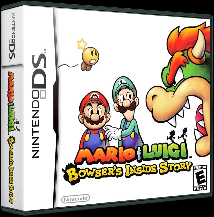 Mario & Luigi: Bowser's Inside Story box art