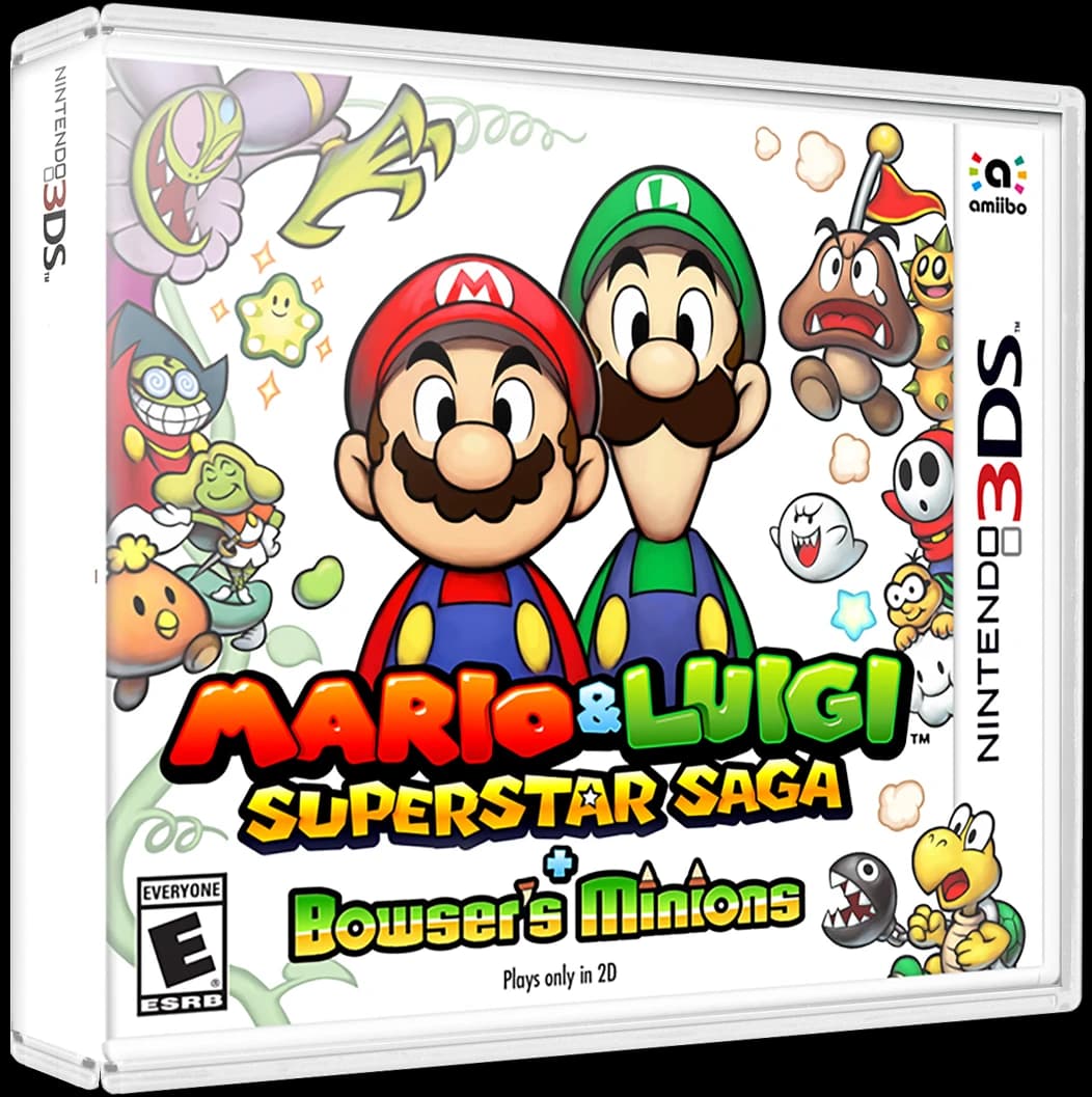Mario & Luigi: Superstar Saga + Bowser's Minions box art
