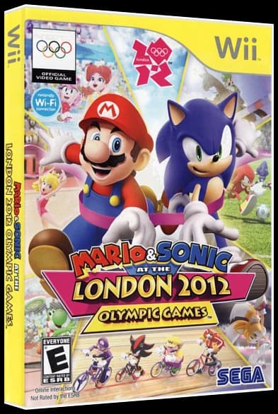 Mario & Sonic at the London 2012 Olympic Games box art