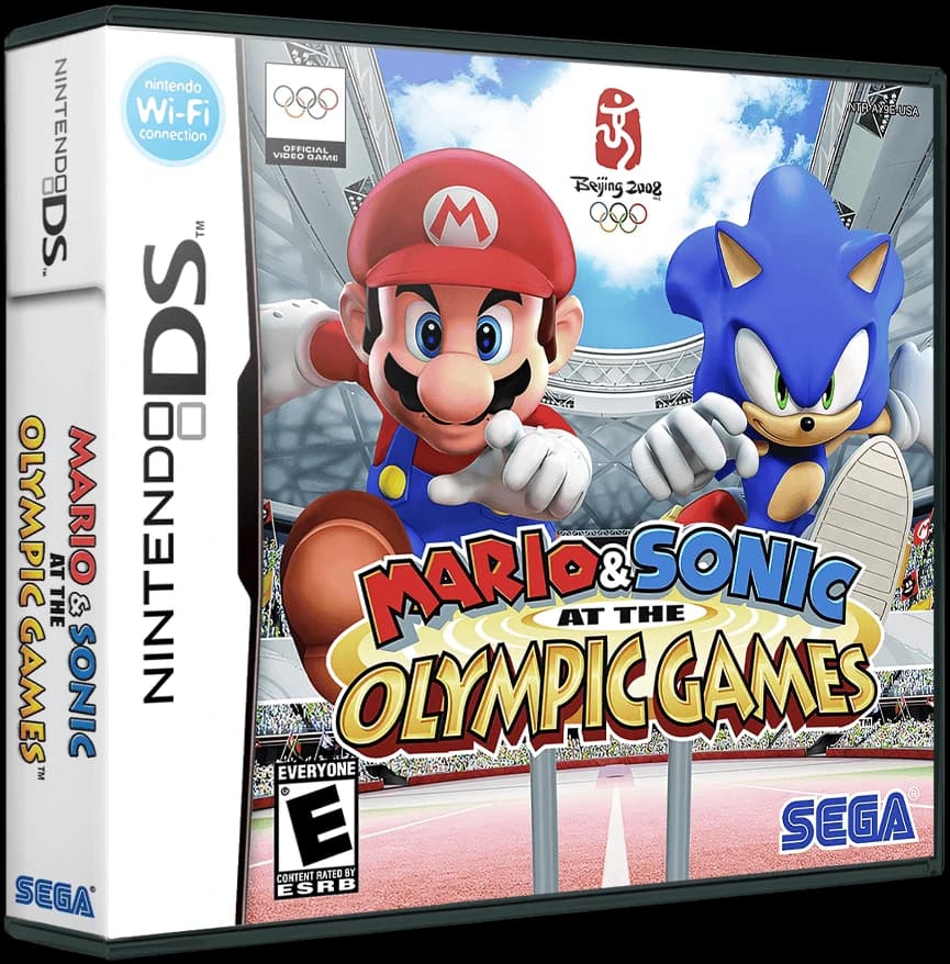 Mario and Sonic at the Olympic Games box art