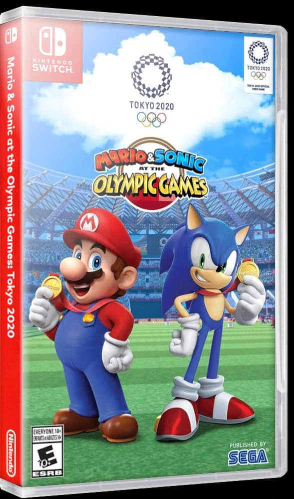 Mario & Sonic at the Olympic Games Tokyo 2020 box art