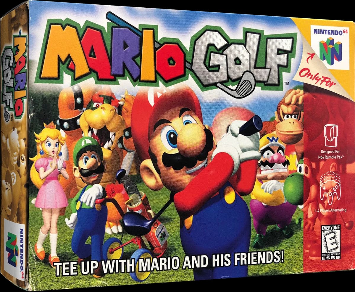 Mario Golf box art