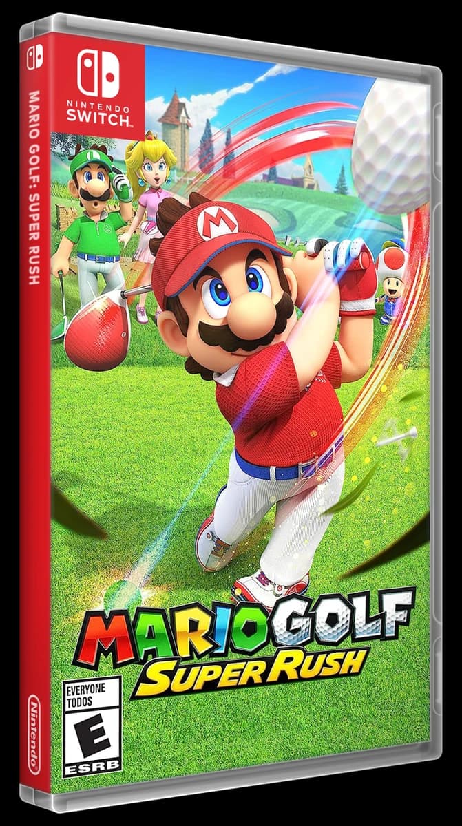 Mario Golf: Super Rush box art