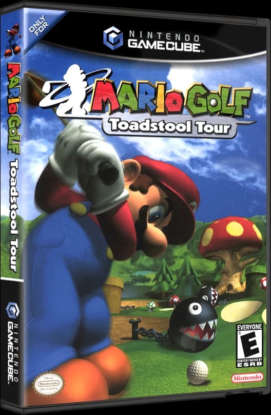Mario Golf Toadstool Tour box art