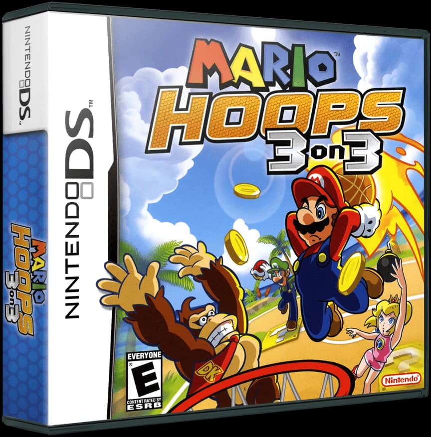 Mario Hoops 3 on 3 box art