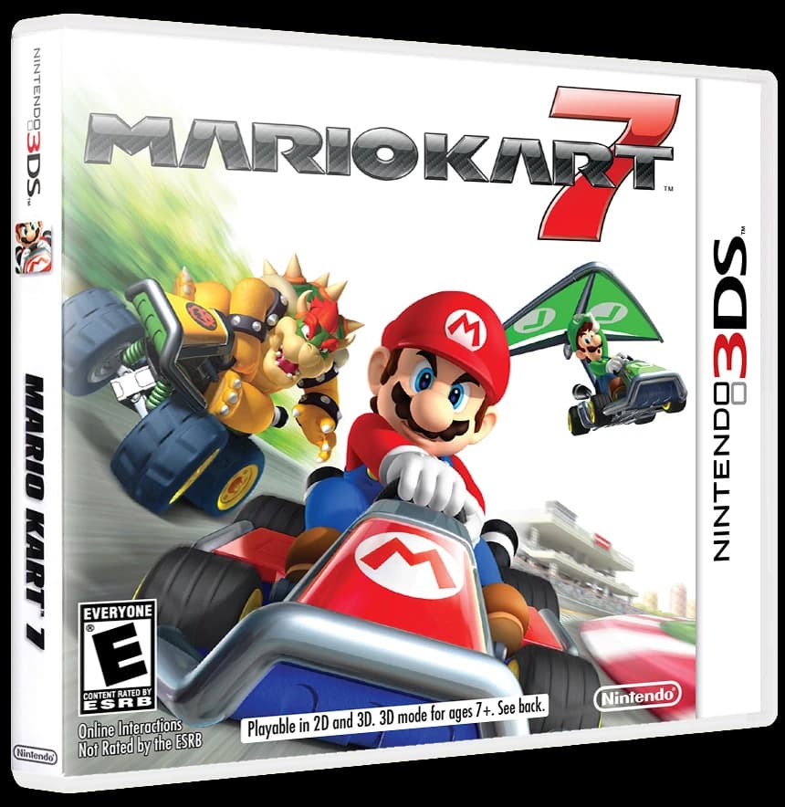 Mario Kart 7 box art