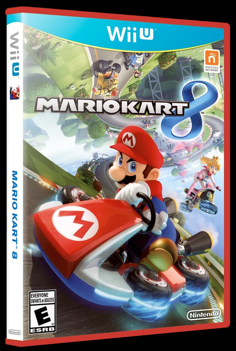 Mario Kart 8 box art