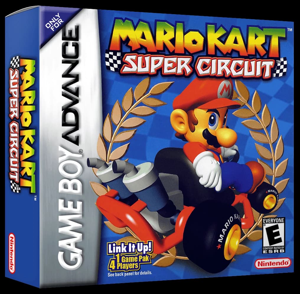 Mario Kart Super Circuit 3D box (NA)