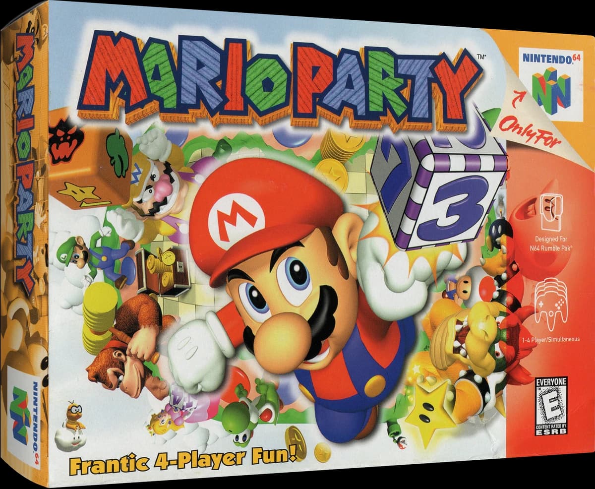 Mario Party 3D box (NA)
