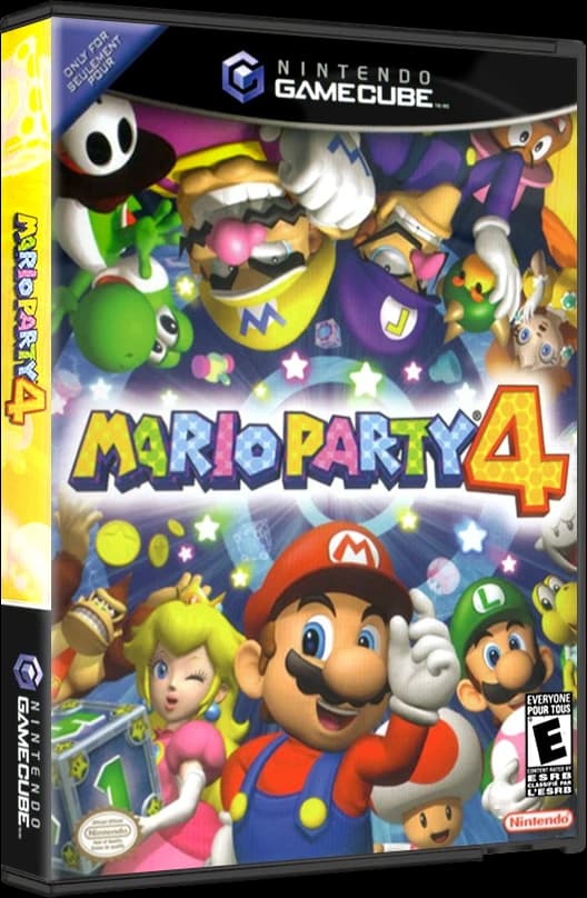 Mario Party 4 box art