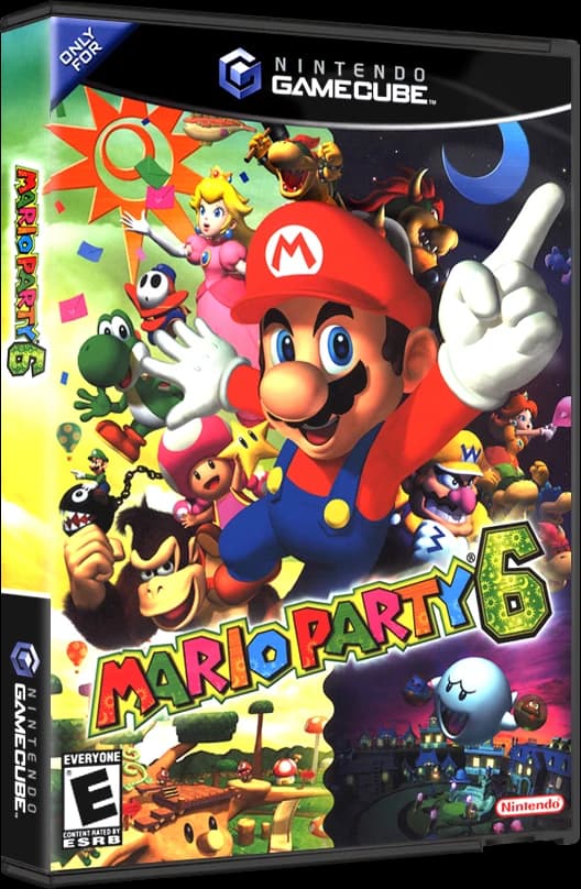 Mario Party 6 box art