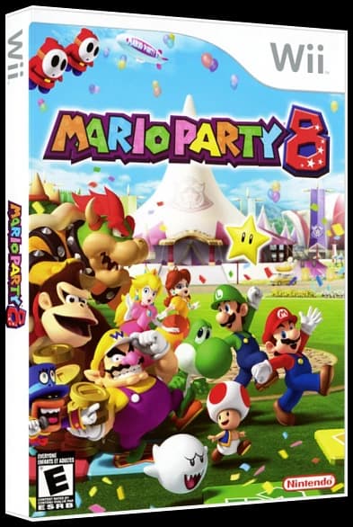 Mario Party 8 box art