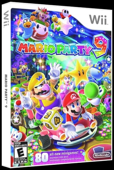Mario Party 9 box art