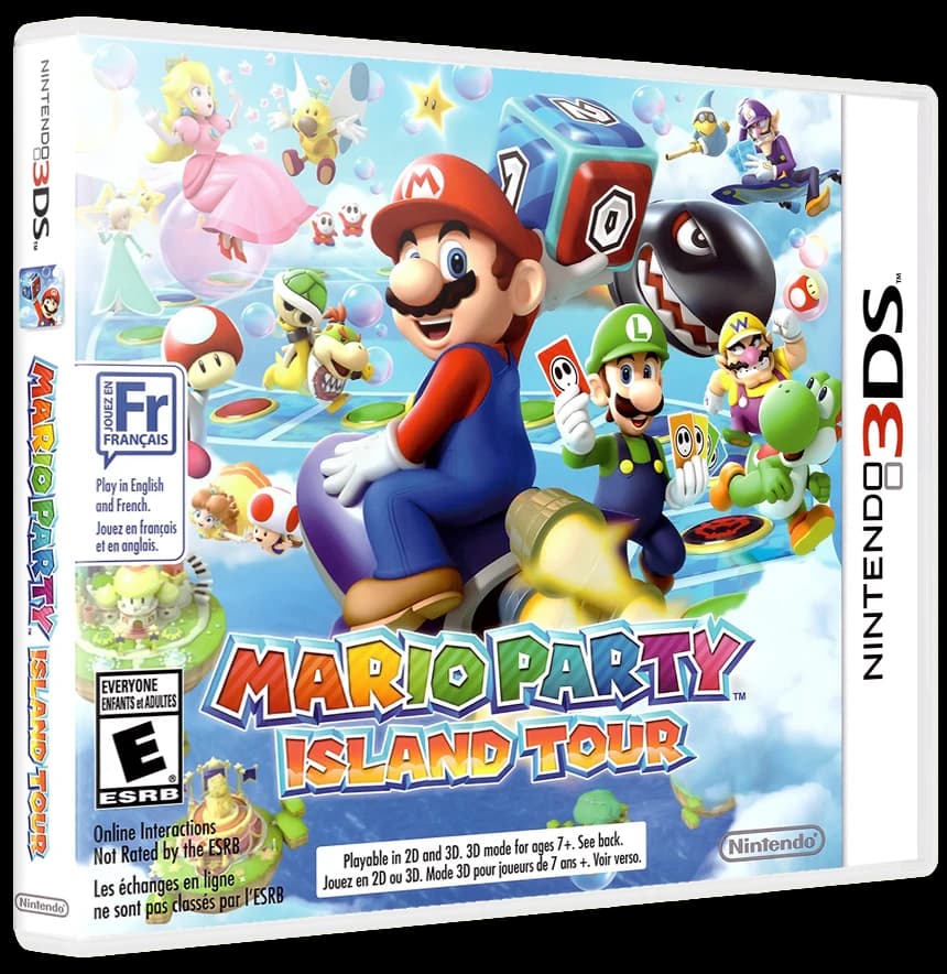 Mario Party Island Tour box art