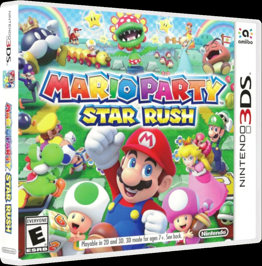 Mario Party Star Rush box art