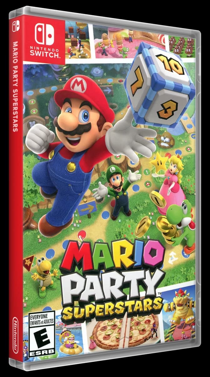Mario Party Superstars box art
