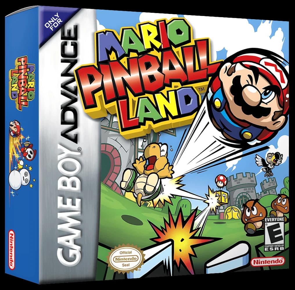 Mario Pinball Land box art