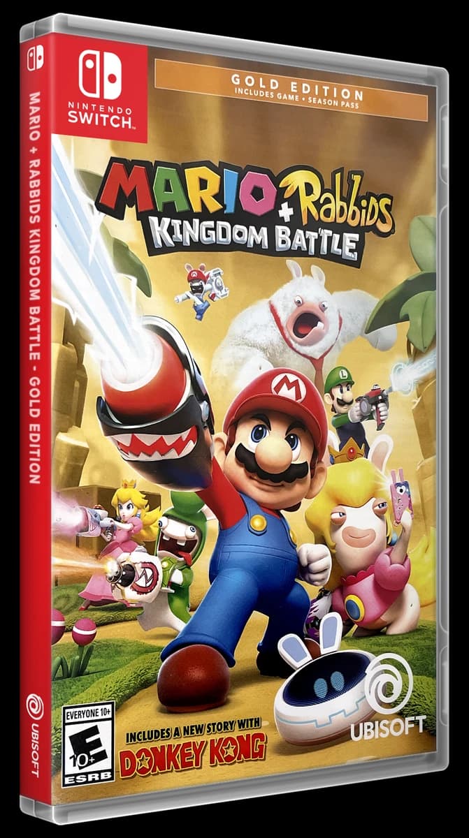 Mario + Rabbids Kingdom Battle box art