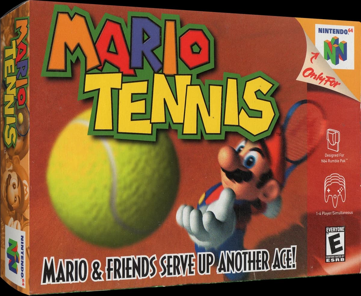 Mario Tennis box art