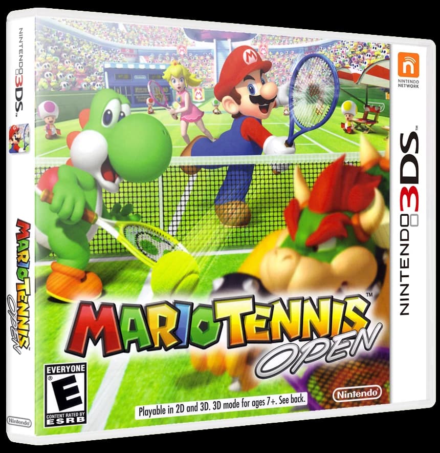 Mario Tennis Open box art