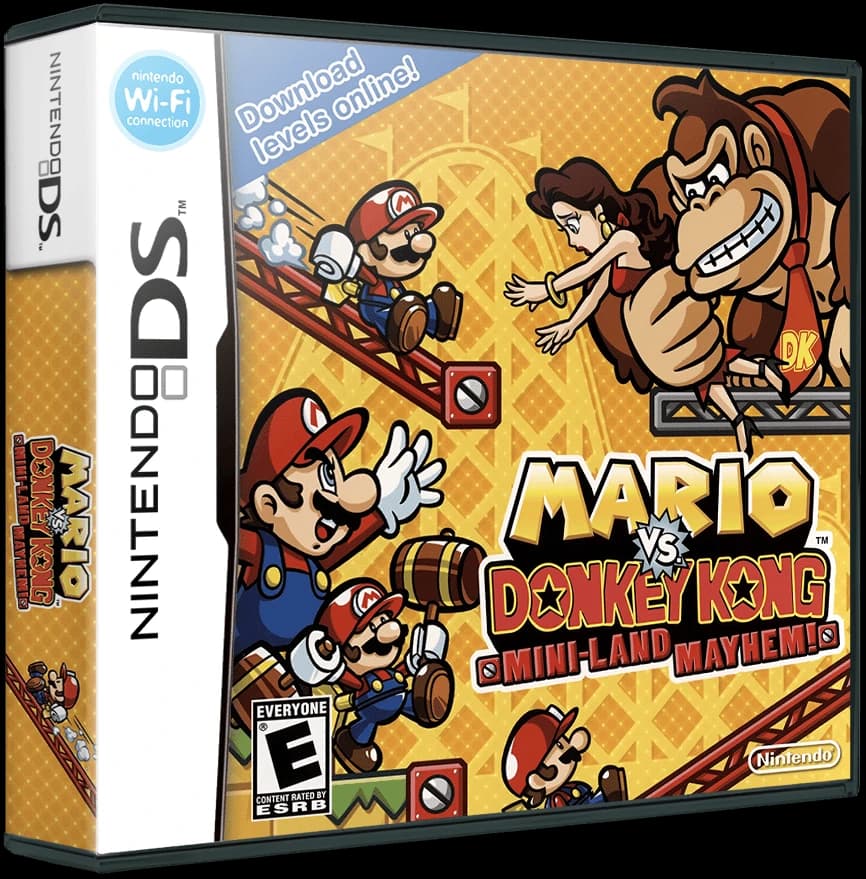 Mario vs. Donkey Kong Mini-Land Mayhem box art