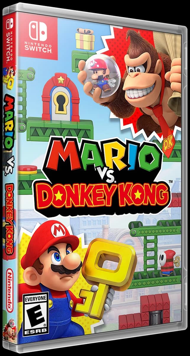 Mario VS Donkey Kong box art