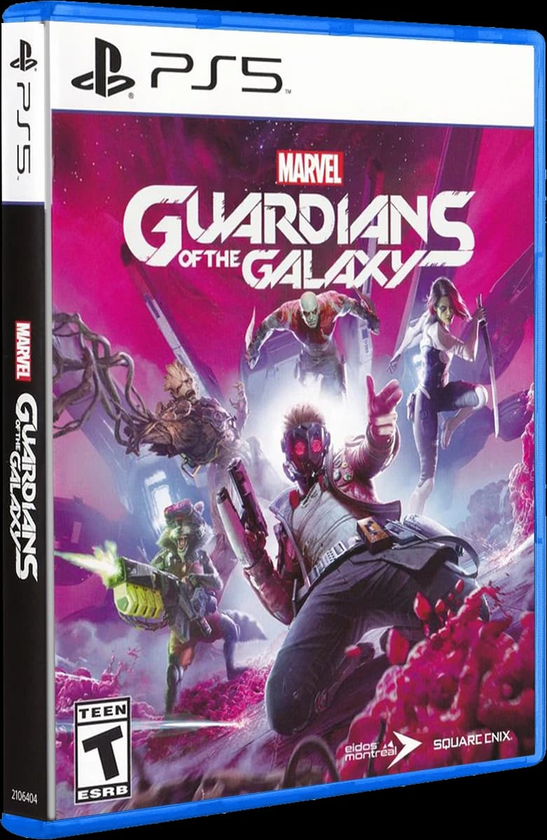 Marvel's Guardians of the Galaxy box art