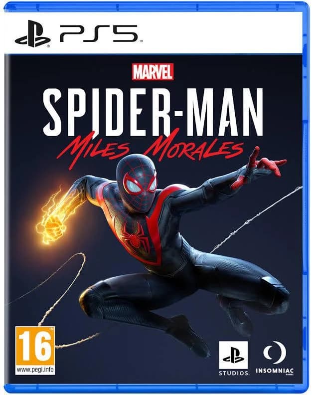 Marvel Spiderman: Miles Morales box art
