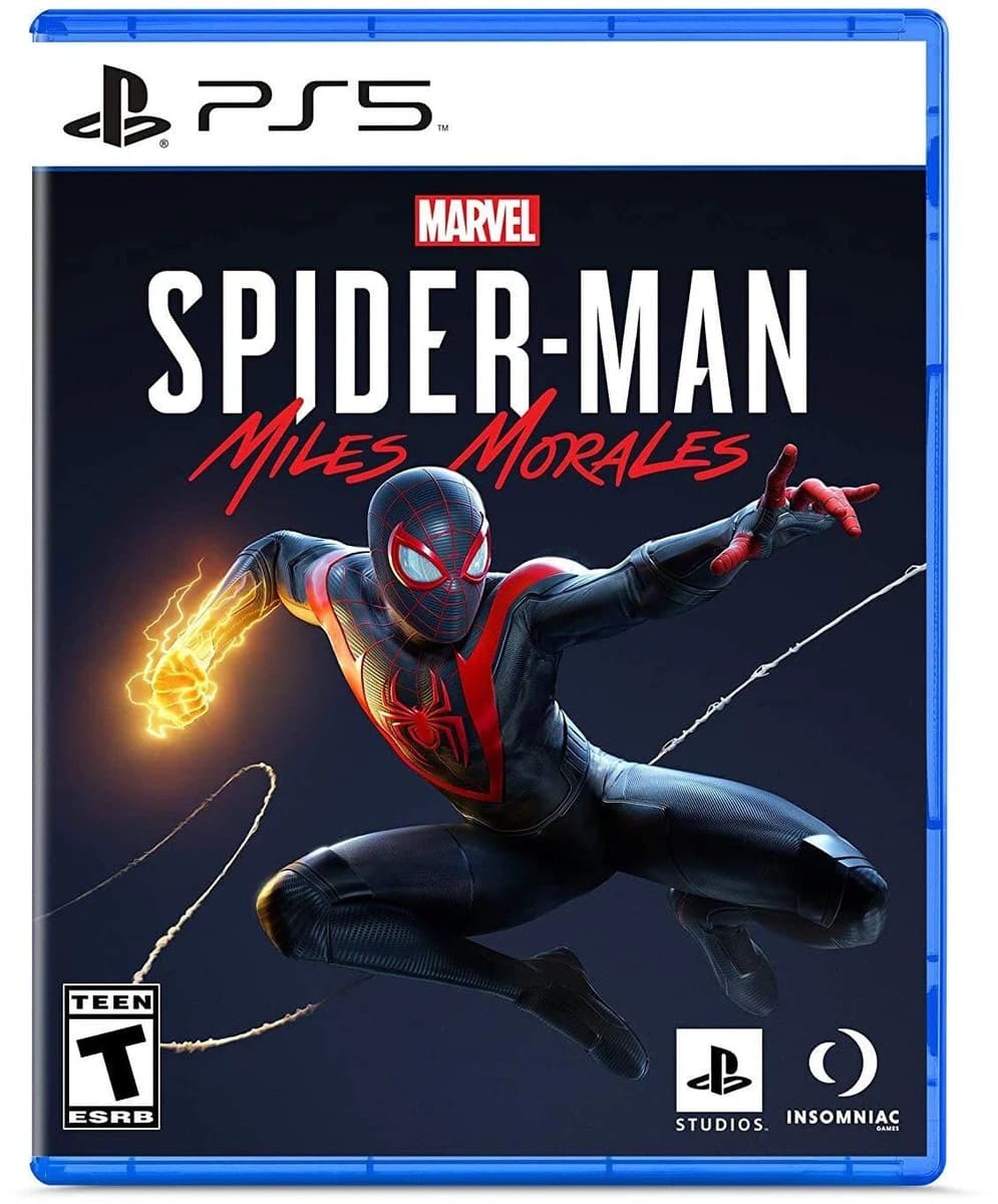 Marvel Spiderman: Miles Morales box art