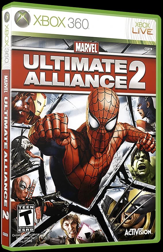 Marvel Ultimate Alliance 2 box art