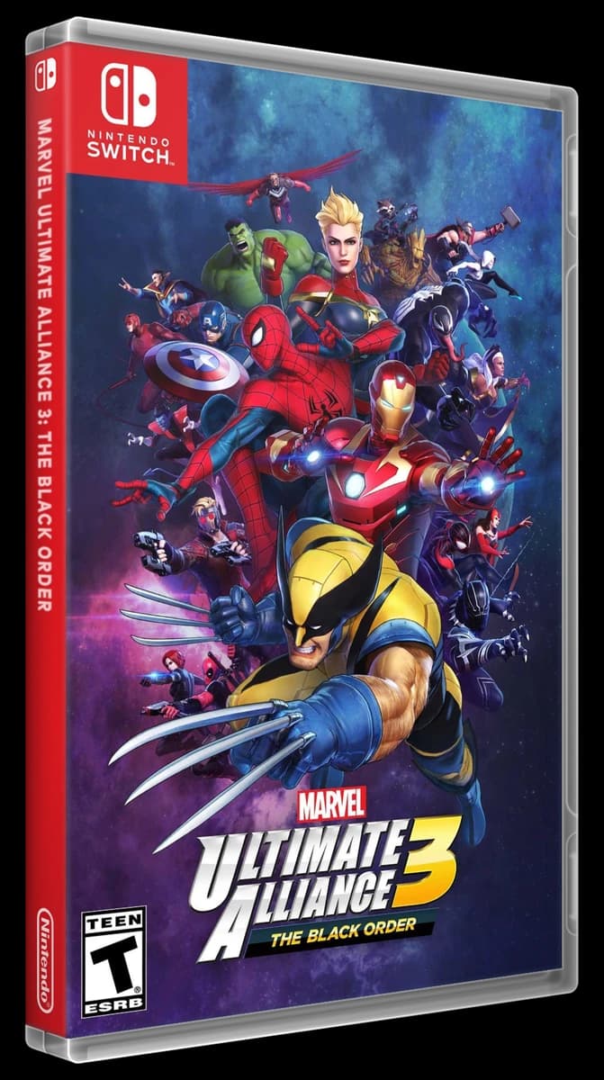 Marvel Ultimate Alliance 3: The Black Order box art